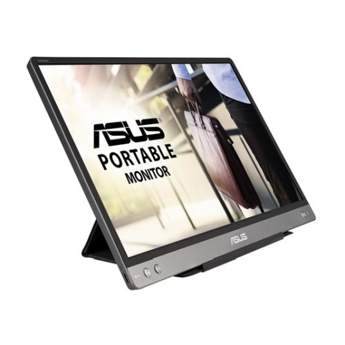 Asus 14" Portable IPS Monitor (ZenScreen MB14AC), 1920 x 1080, USB-C, USB-powered, Auto-rotatable, Hybrid Signal, Smart Case Stand-PCR Business Solutions Ltd